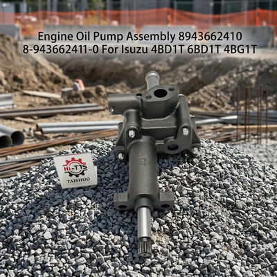 8-94366241-0 8943662410 Isuzu 4BD1T 6BD1T 4BG1T Dizel motorları için motor yağı pompası montajı