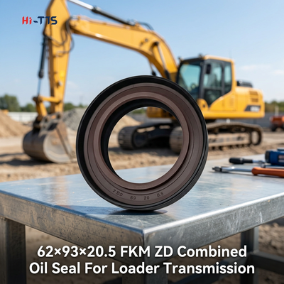 ZD62×93×20.5 FKM Mini yükleyici için Çift Bahış Dörtgen Kombine Iskelet Yağ Düğmesi