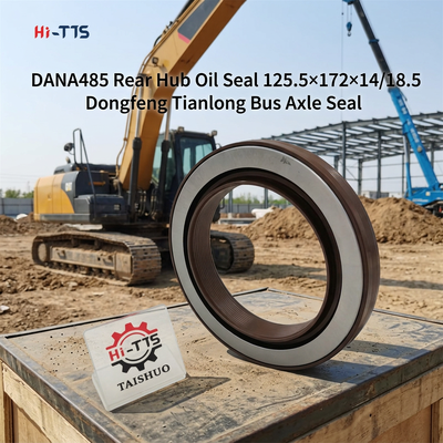 DANA 485 Arka Merkezi Yağ Dükkanı OE 3104081-ZM01A Boyutu 125.5×172×14/18.5 Dongfeng Tianlong Tianjin Ağır Kamyon ve Yolcu Otobüsü Arka Aks Yerine Dükkan