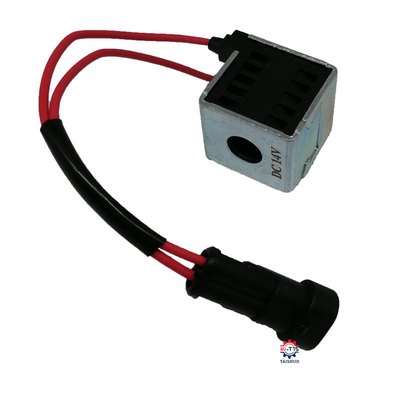 İyi bir fiyat. 12V Ekskavatör Solenoid Valf Bobini Xiagong 822 37MM 18MM çevrimiçi