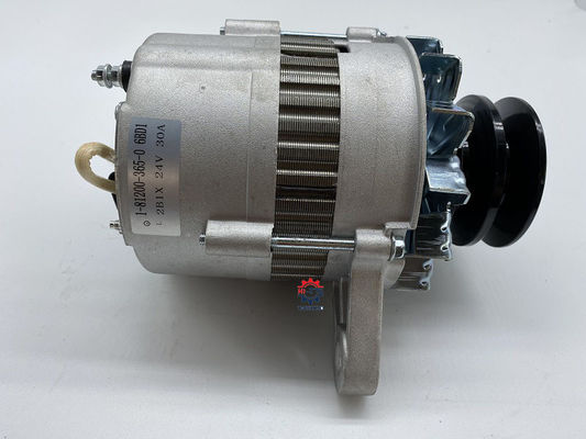 İyi bir fiyat. EX200-1 6BD1 Jeneratör Ekskavatör Motor Parçaları 1-81200365-0 1812003650 24V 30A Alternatör çevrimiçi